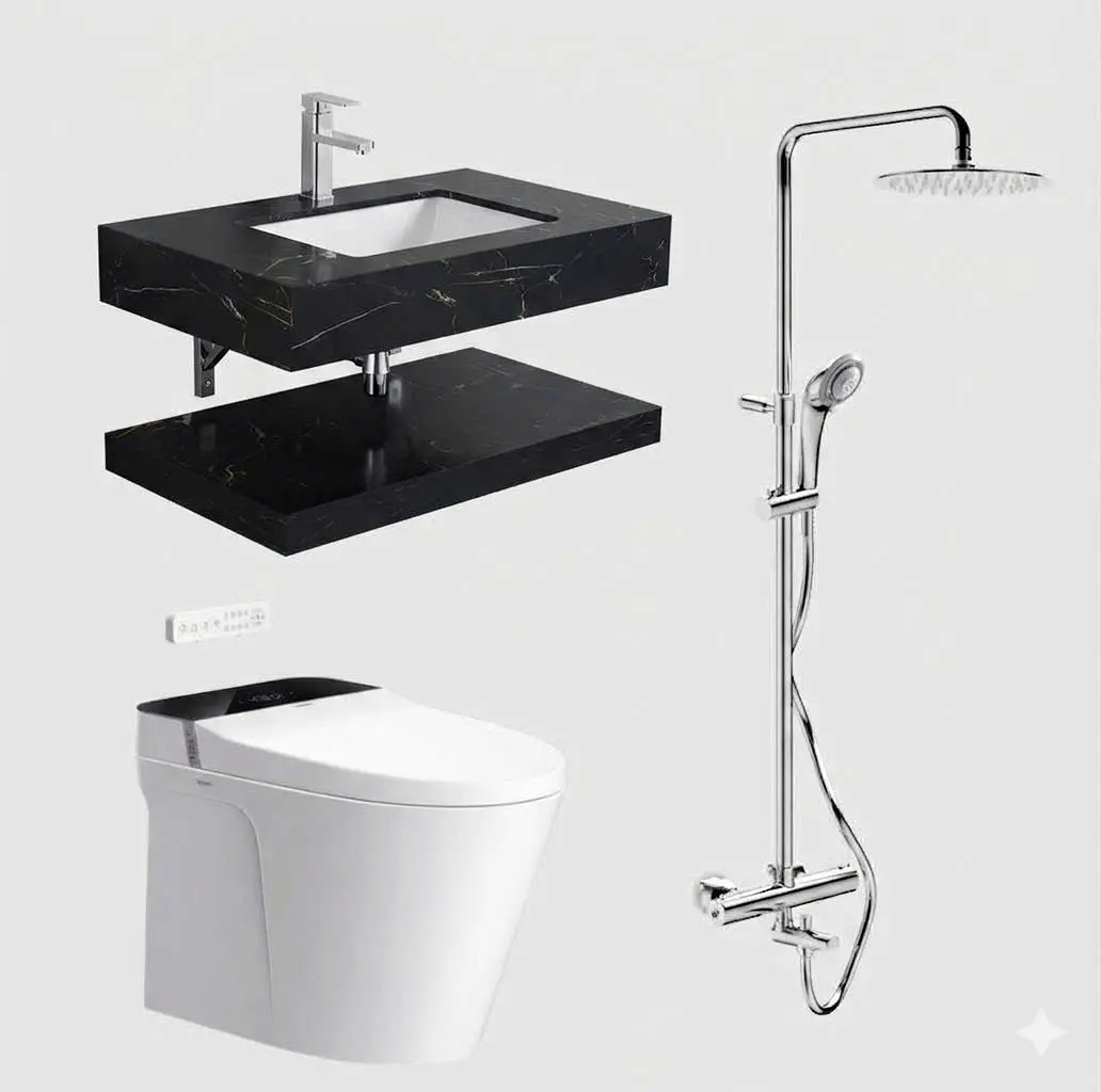Combo Thông minh Trọn bộ thiết bị phòng tắm
